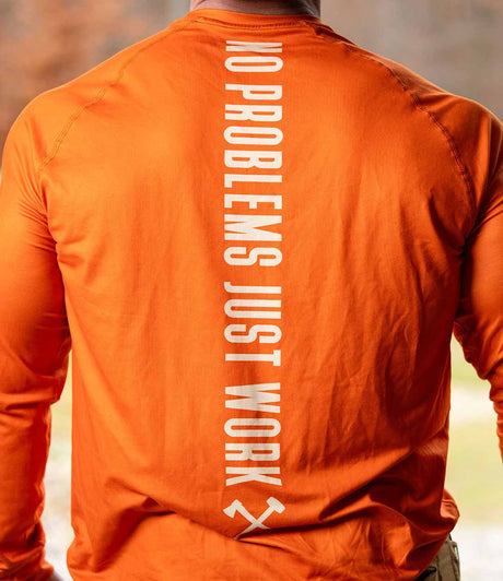 HWMF Performance Long Sleeve - Burnt Orange