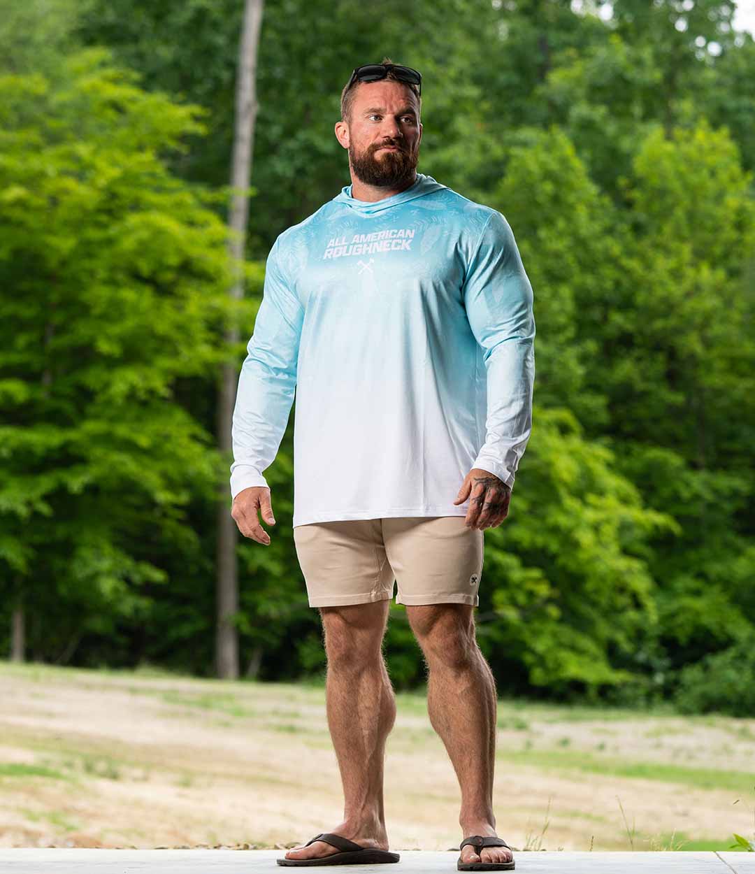 Men's Workout Shirts, Hoodies & Tanks for Fishing