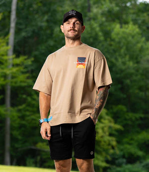 Live Life Drop Shoulder Tee