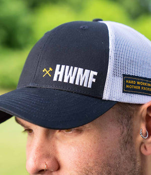Navy HWMF Bold Trucker