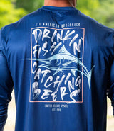 Catching Beers Fishing Shirt