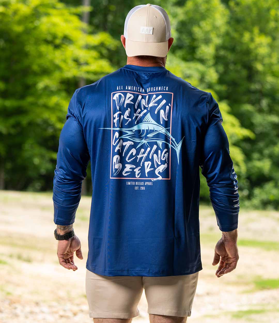 Catching Beers Fishing Shirt - All American Roughneck