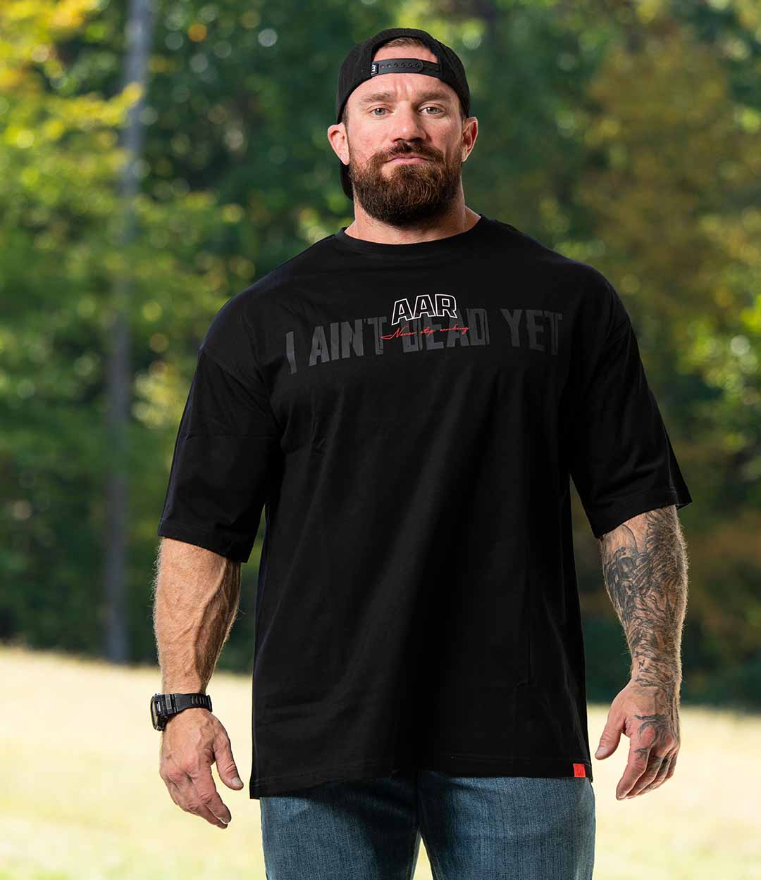 Camo Split Axe Tee - All American Roughneck