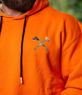 Orange WE-Camo Icon Work Hoodie