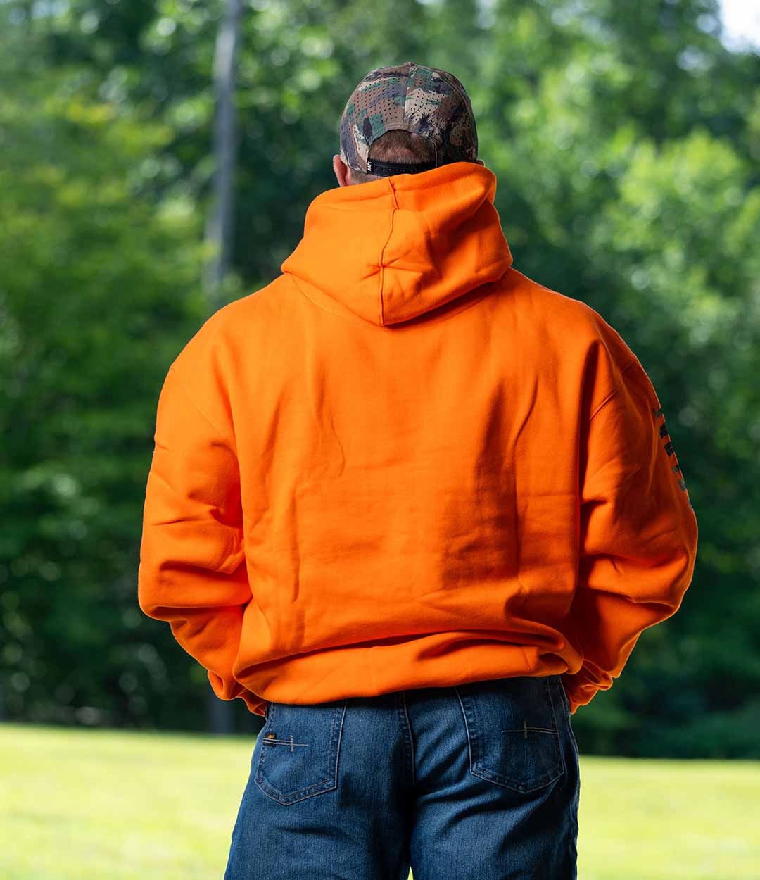 Orange work hoodies best sale