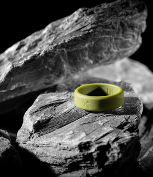Men's Silicone Ring // Olive
