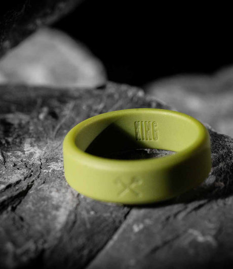 Men's Silicone Ring // Olive