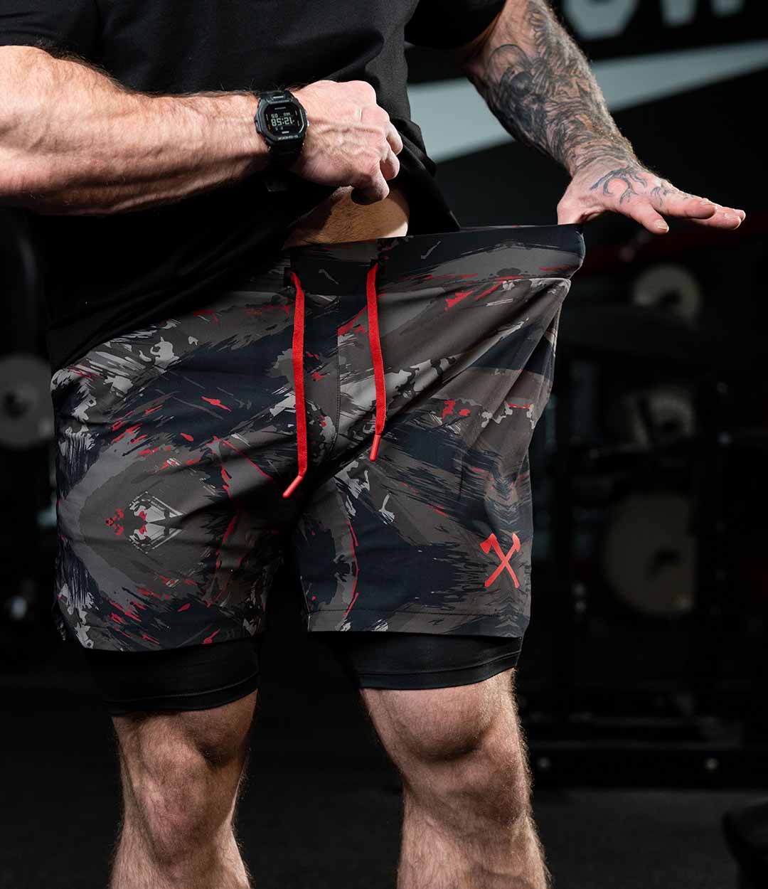 SD Camo Training Shorts