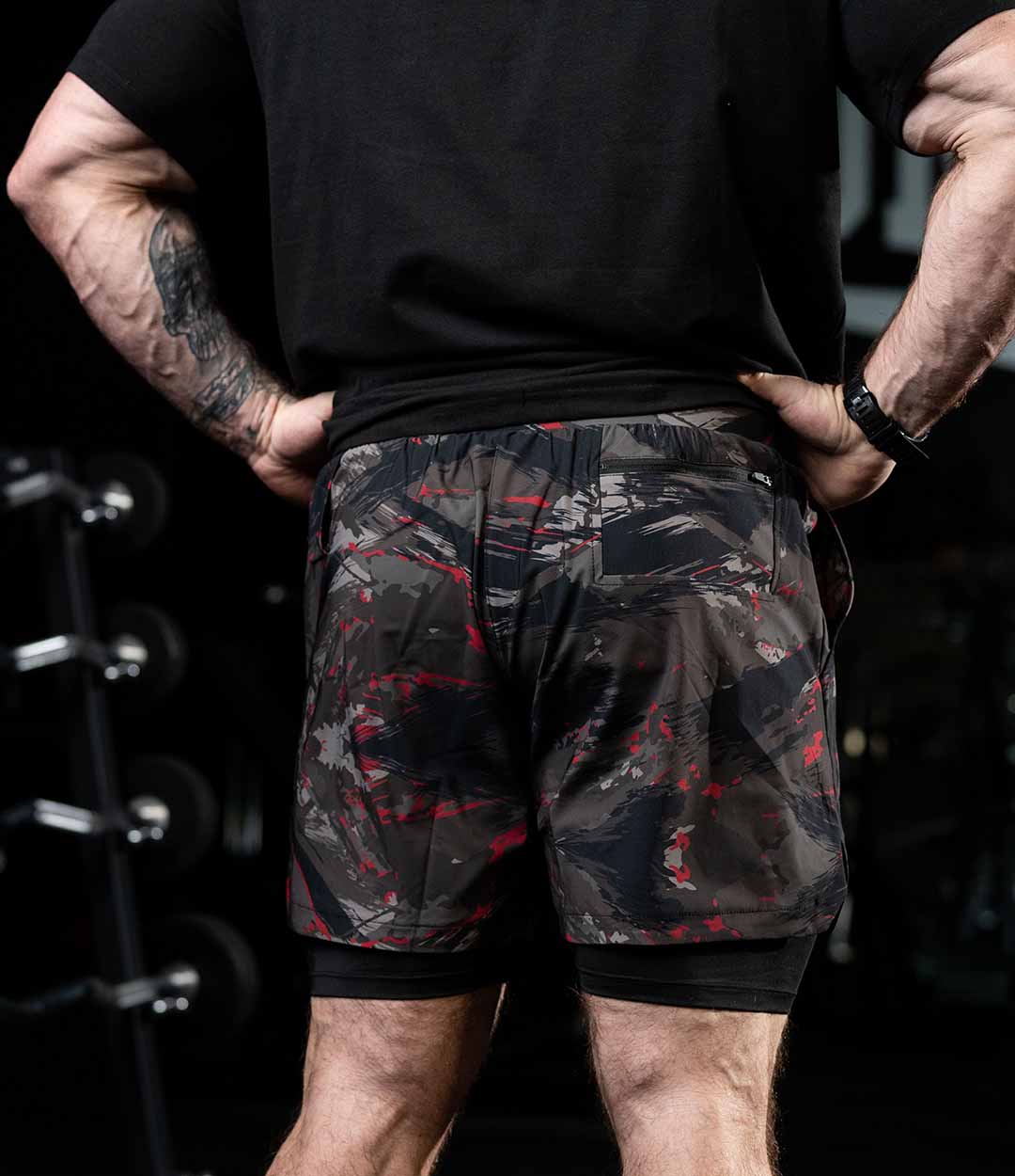 SD Camo Training Shorts