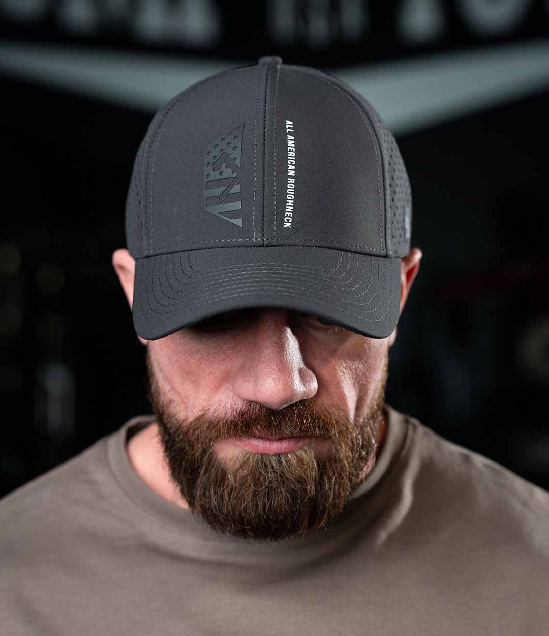 Gunmetal AAR Performance 6-Panel Hat