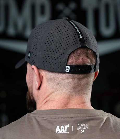 Gunmetal AAR Performance 6-Panel Hat