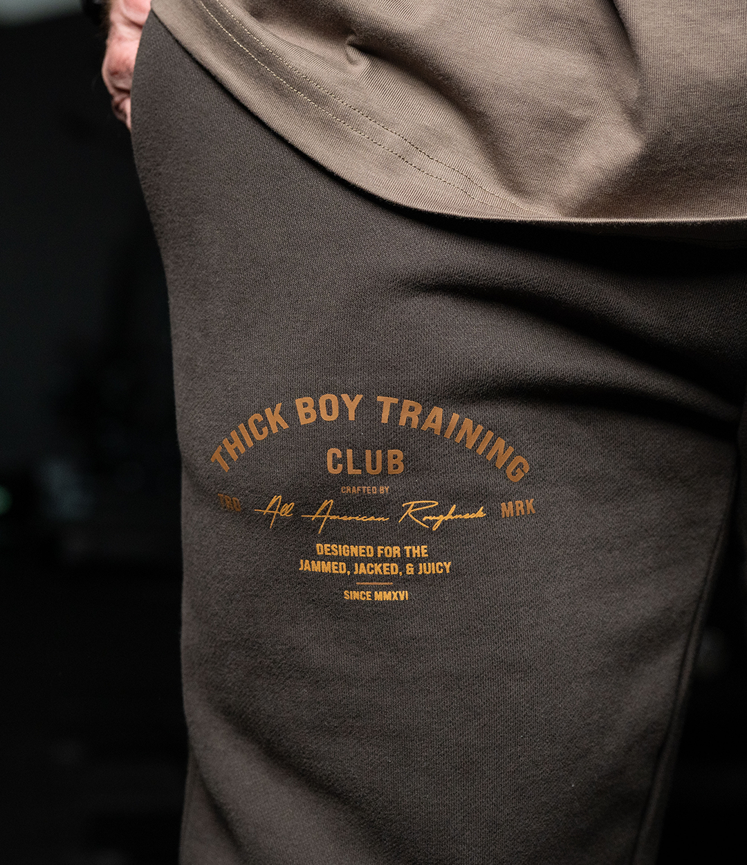 Gunmetal Thick Boy Plush Sweatpants