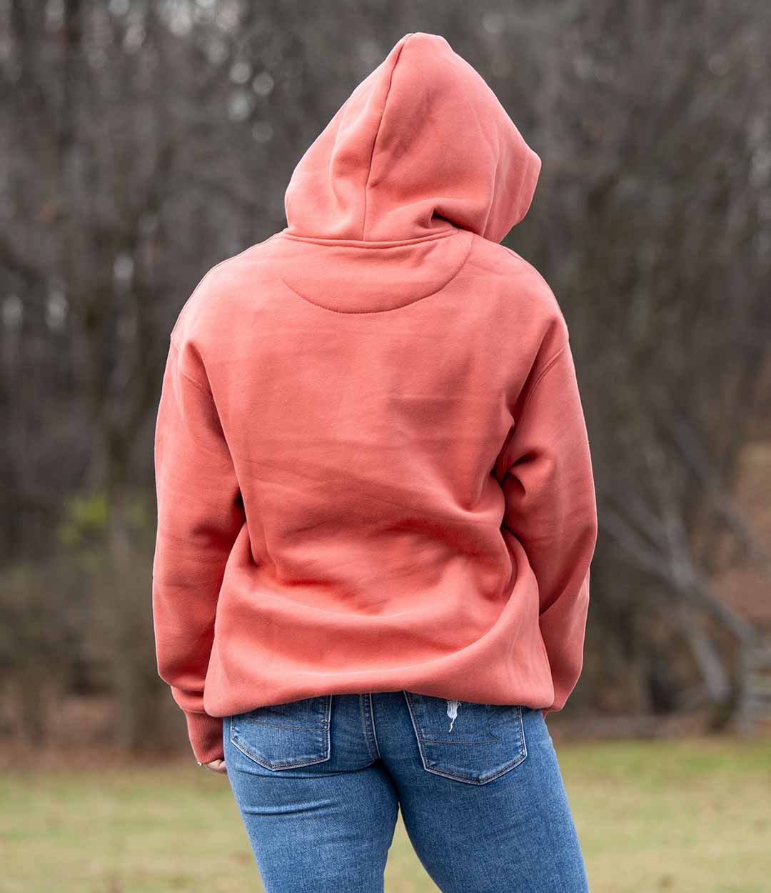 Women's Autumn Sunset Plush Hoodie