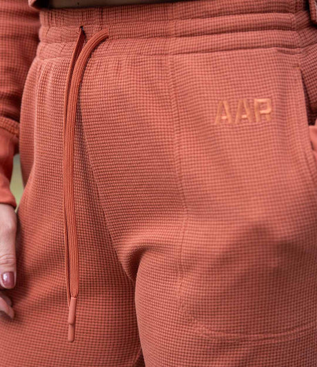 Women's Thermal Sweatpants - Smoked Paprika