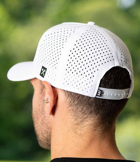 White Checkered AAR Performance 5 Panel