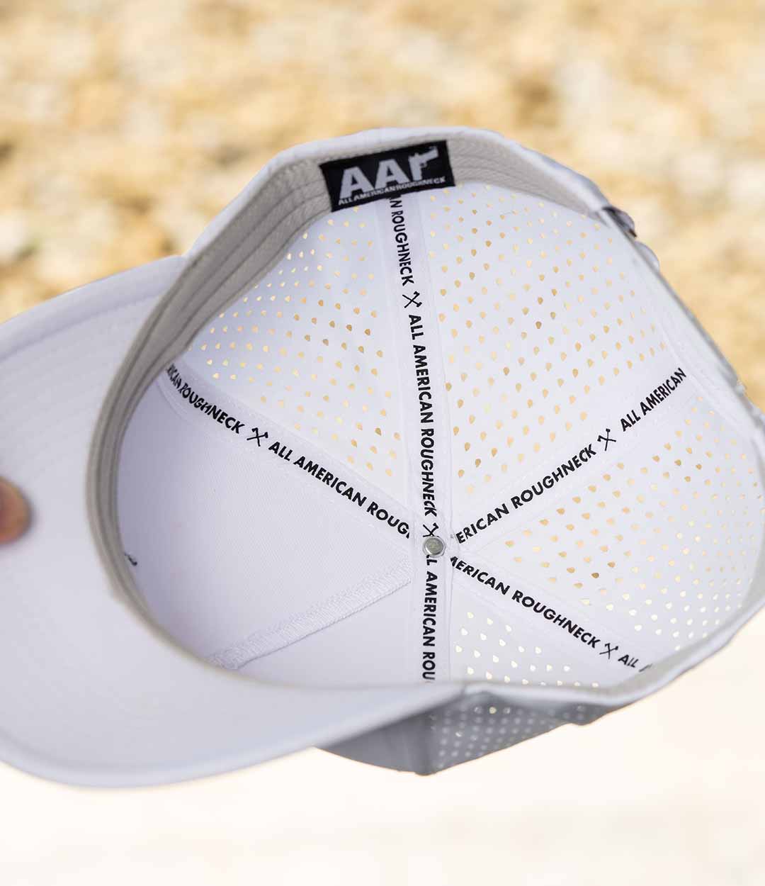 White Checkered AAR Performance 5 Panel