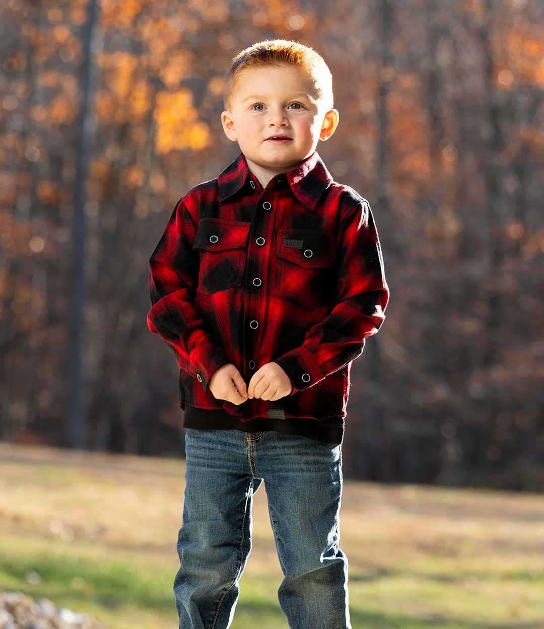 Toddler Scarlet Buffalo Backwoods Flannel