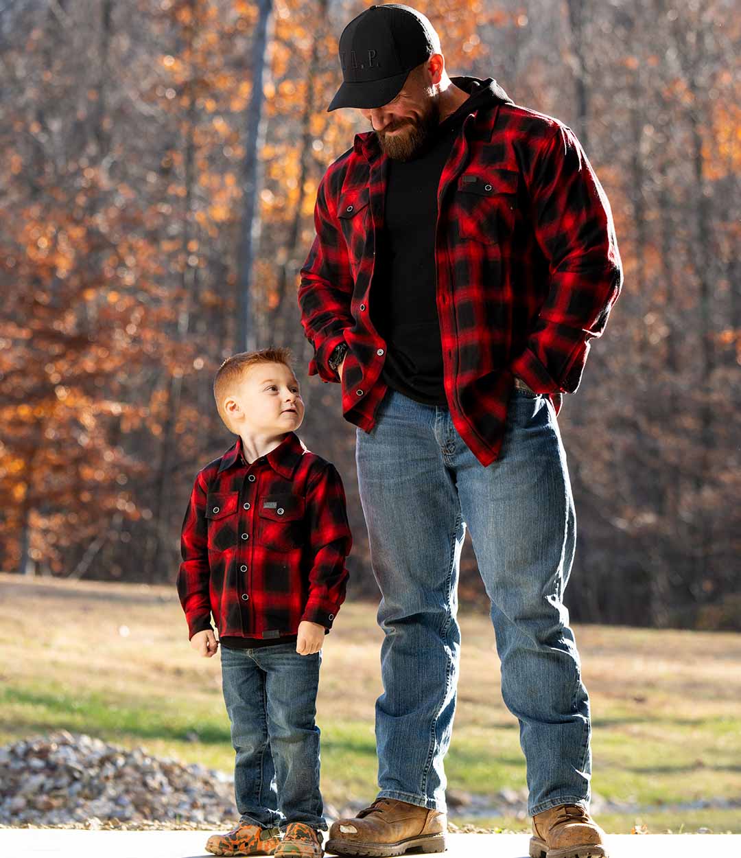 Toddler Scarlet Buffalo Backwoods Flannel