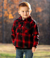 Toddler Scarlet Buffalo Backwoods Flannel