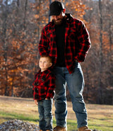 Toddler Scarlet Buffalo Backwoods Flannel