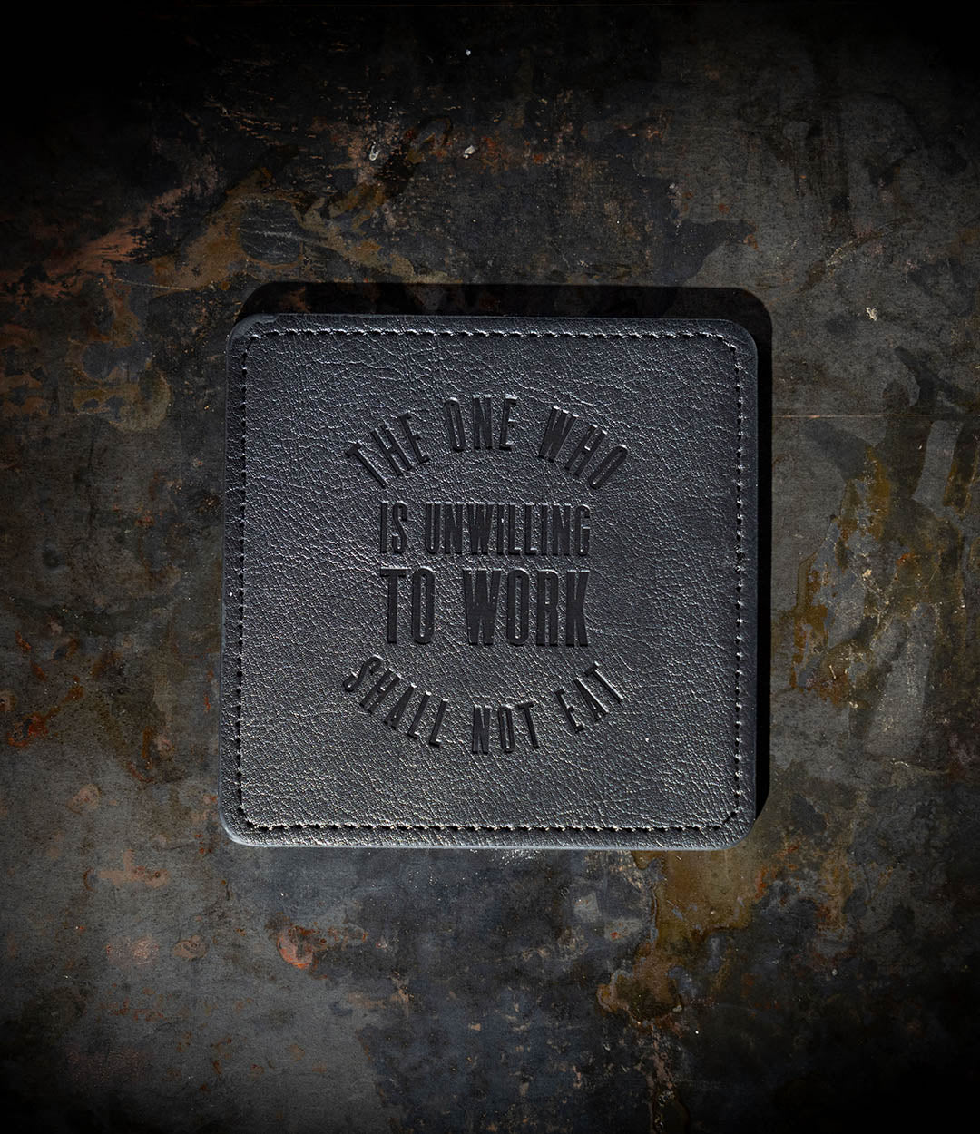 AAR Leather Coaster Set