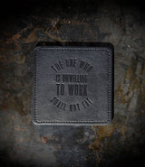 AAR Leather Coaster Set