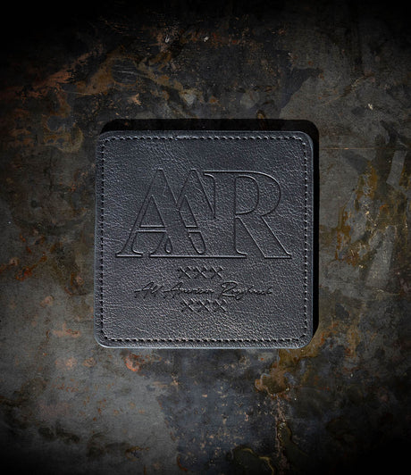 AAR Leather Coaster Set