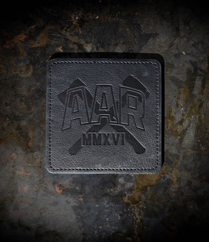 AAR Leather Coaster Set