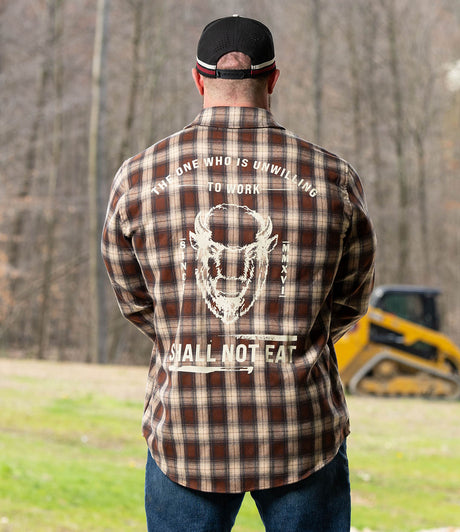 Vintage Bison Backwoods Flannel