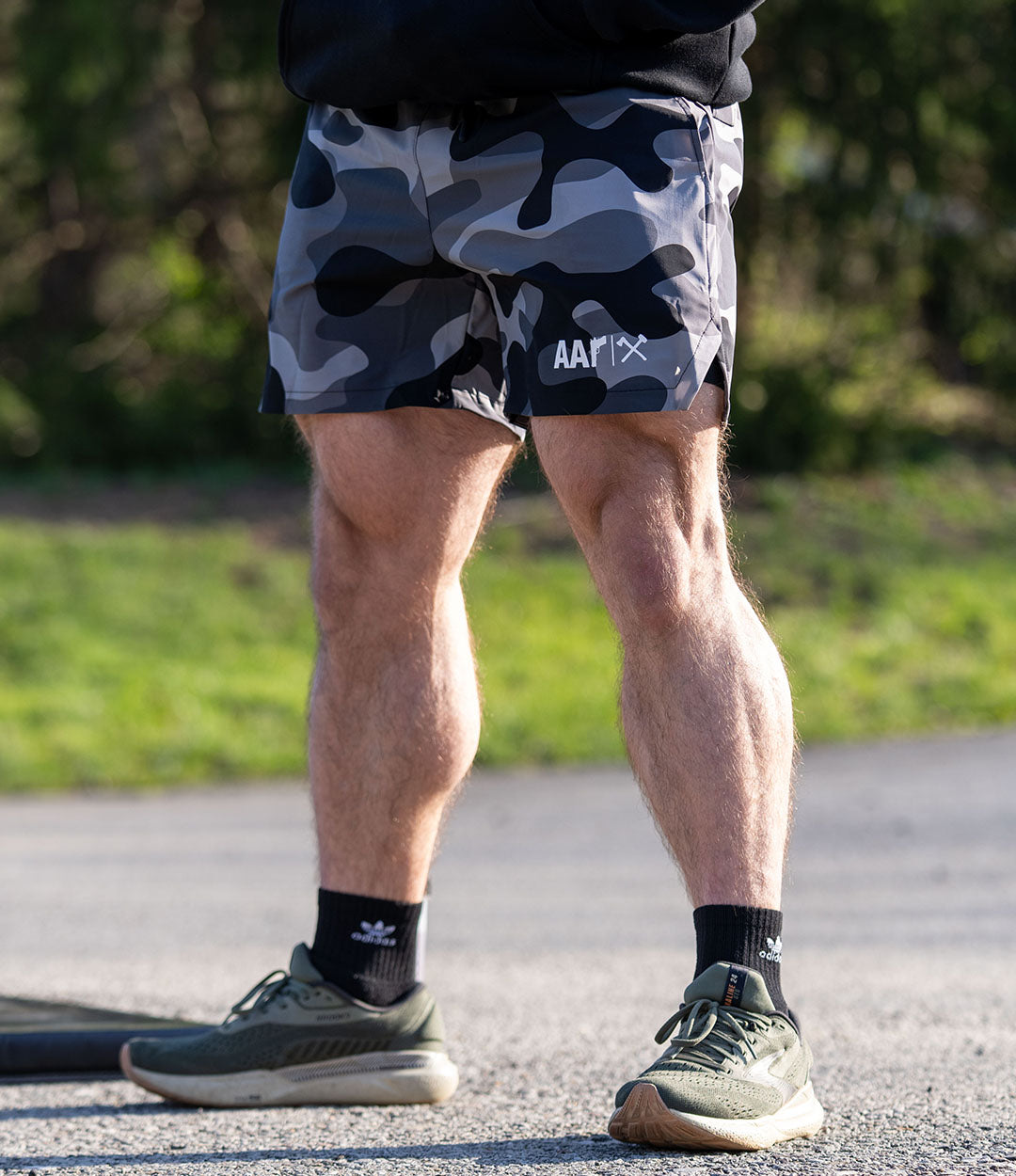 Lined Training Shorts // Urban Camo