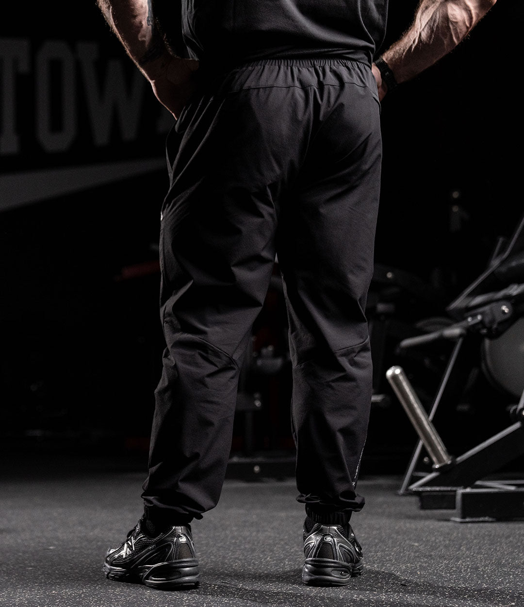 Training Joggers // Jet Black – All American Roughneck