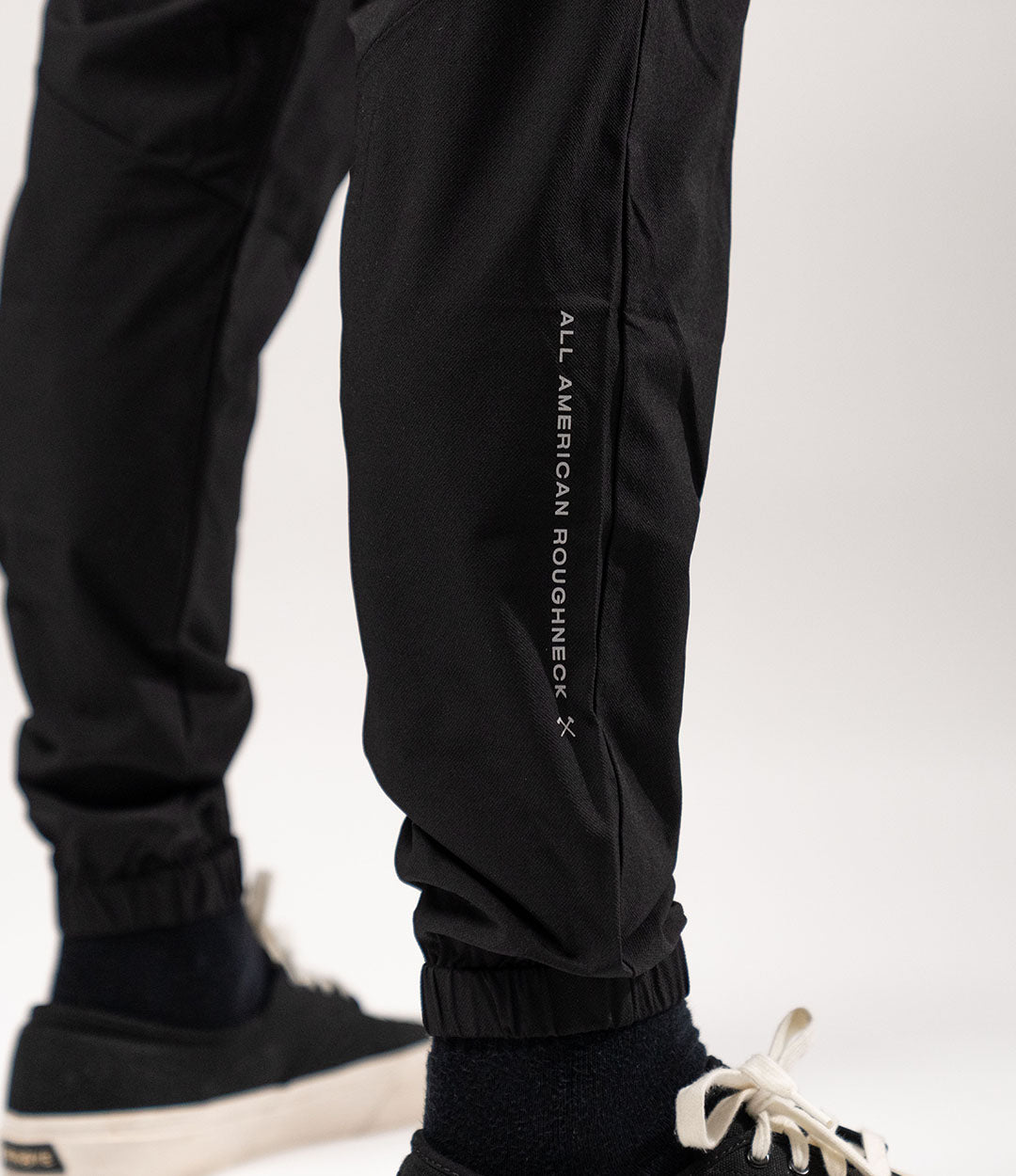 Training Joggers // Jet Black – All American Roughneck