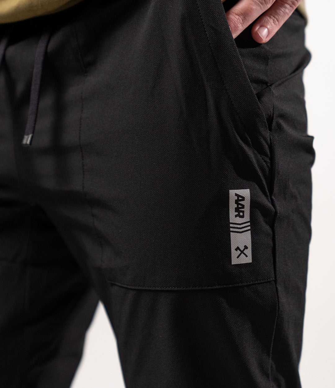 Training Joggers // Jet Black – All American Roughneck