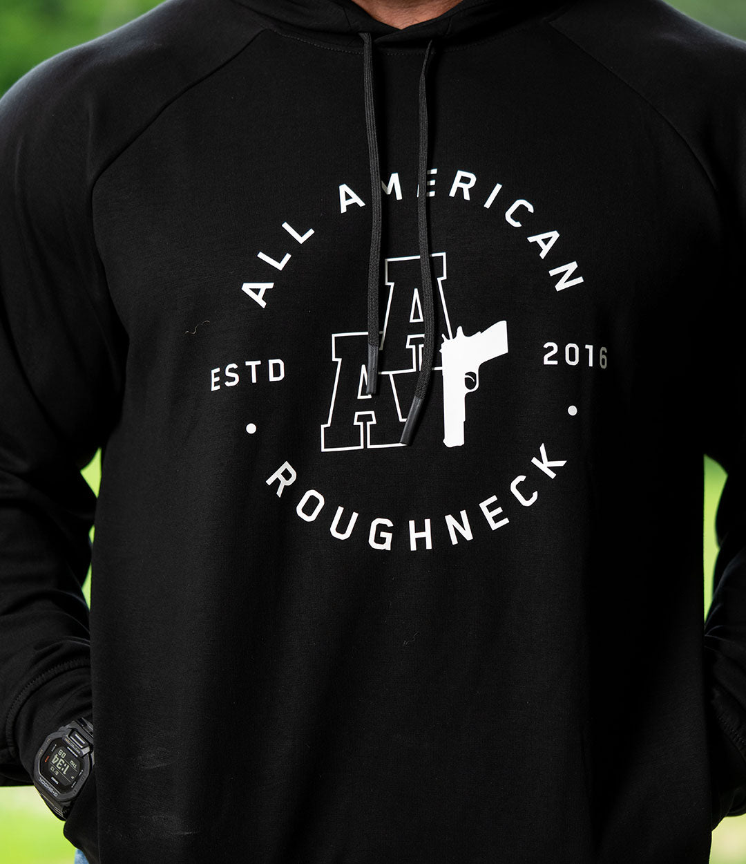 Everyday Hoodie // Collegiate Badge