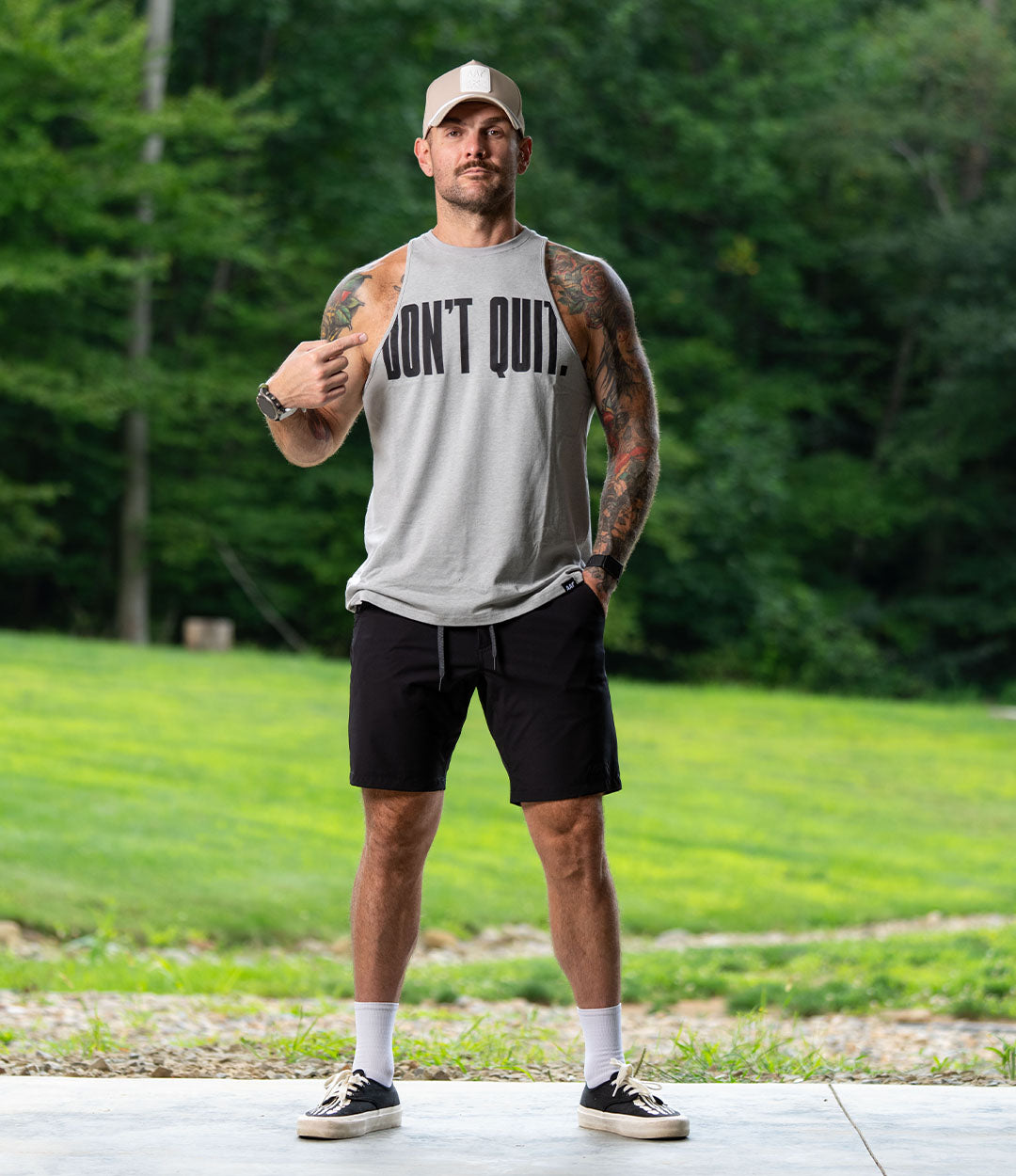 Seth Cut Tee // Don't Quit