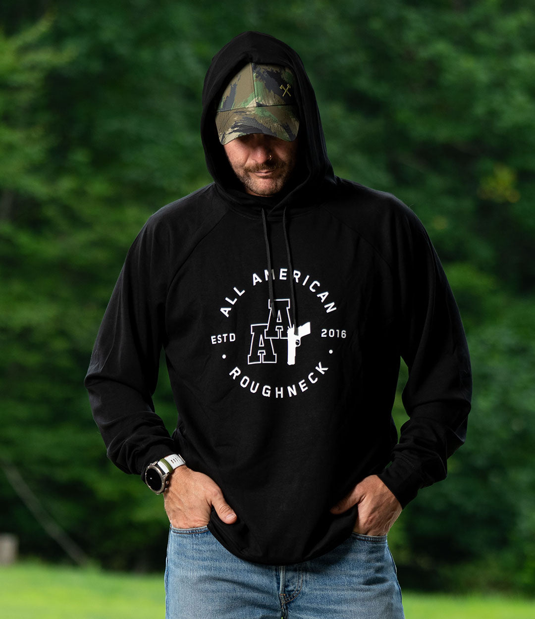 Everyday Hoodie // Collegiate Badge