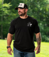 Custom Tee // Collegiate Badge