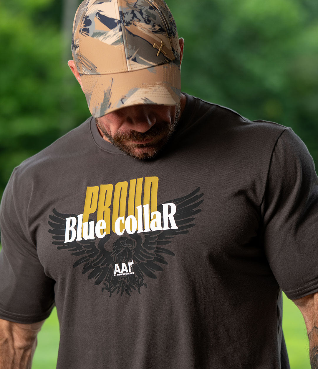 Custom Tee // Blue Collar Proud