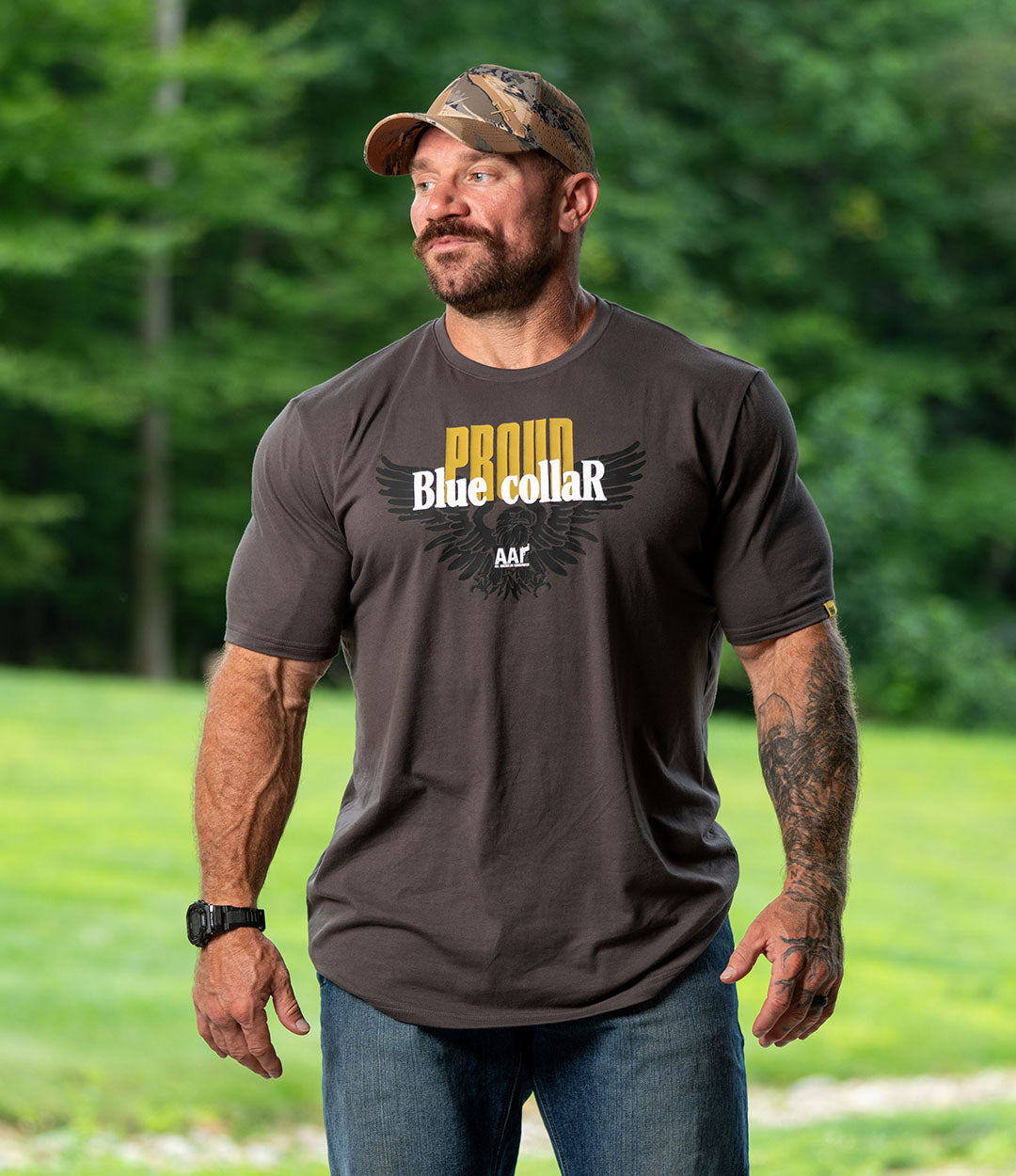 Custom Tee // Blue Collar Proud