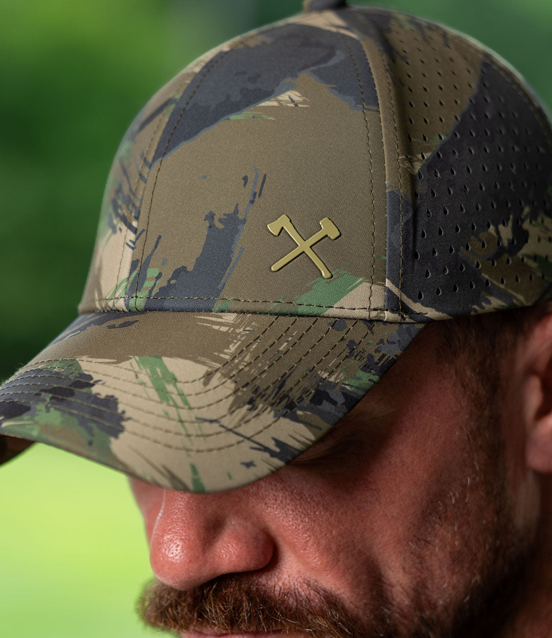 6 Panel Performance Hat // Wooded Earth