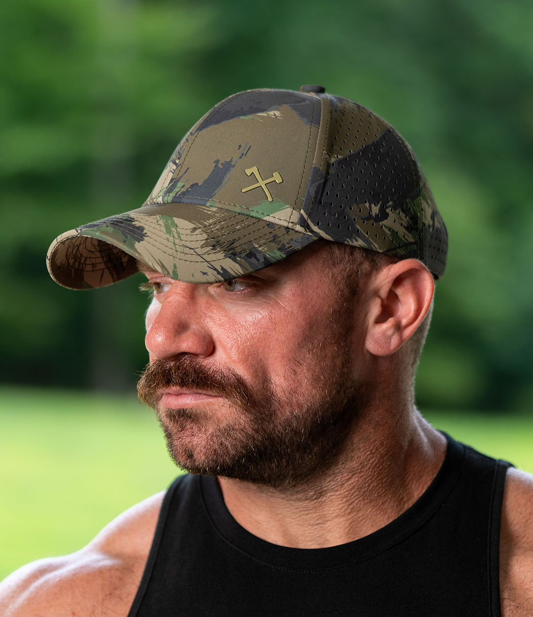 6 Panel Performance Hat // Wooded Earth