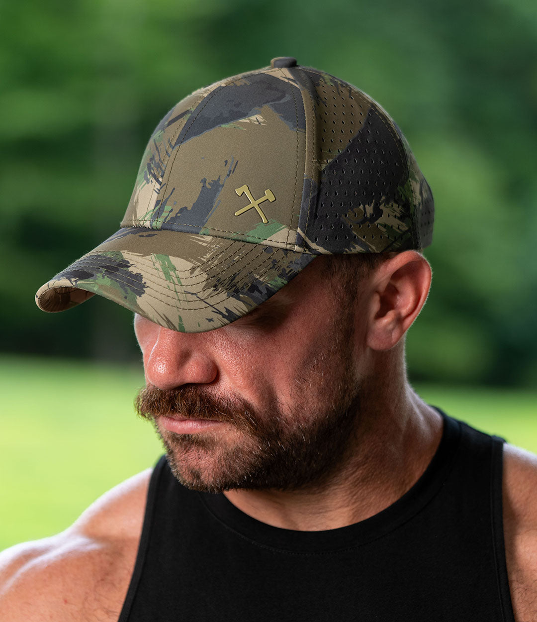6 Panel Performance Hat // Wooded Earth