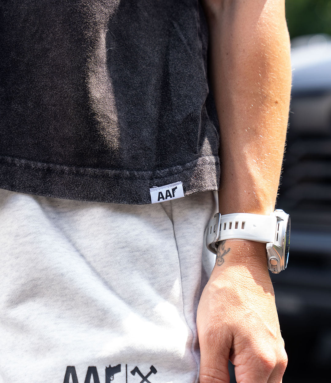 Women's Relaxed Tee // Collegiate Badge