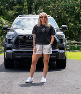 Women's Sweat Short // Heather Grey