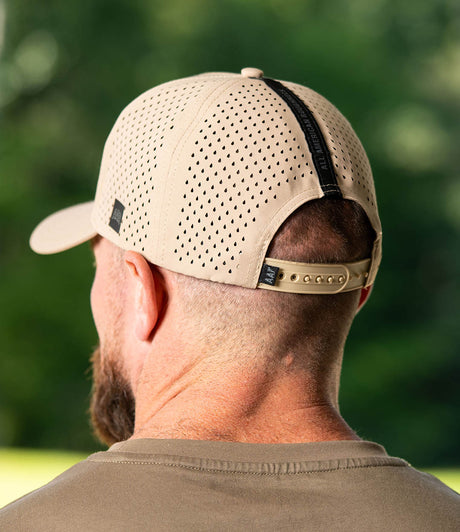 Sand AAR Shield 6-Panel Performance Hat