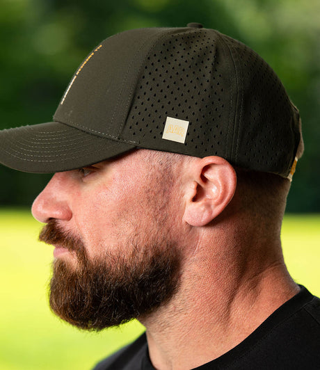 Earth Green AAR Shield 6-Panel Performance Hat