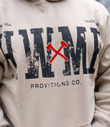 Light Plush Hoodie // Distressed HWMF