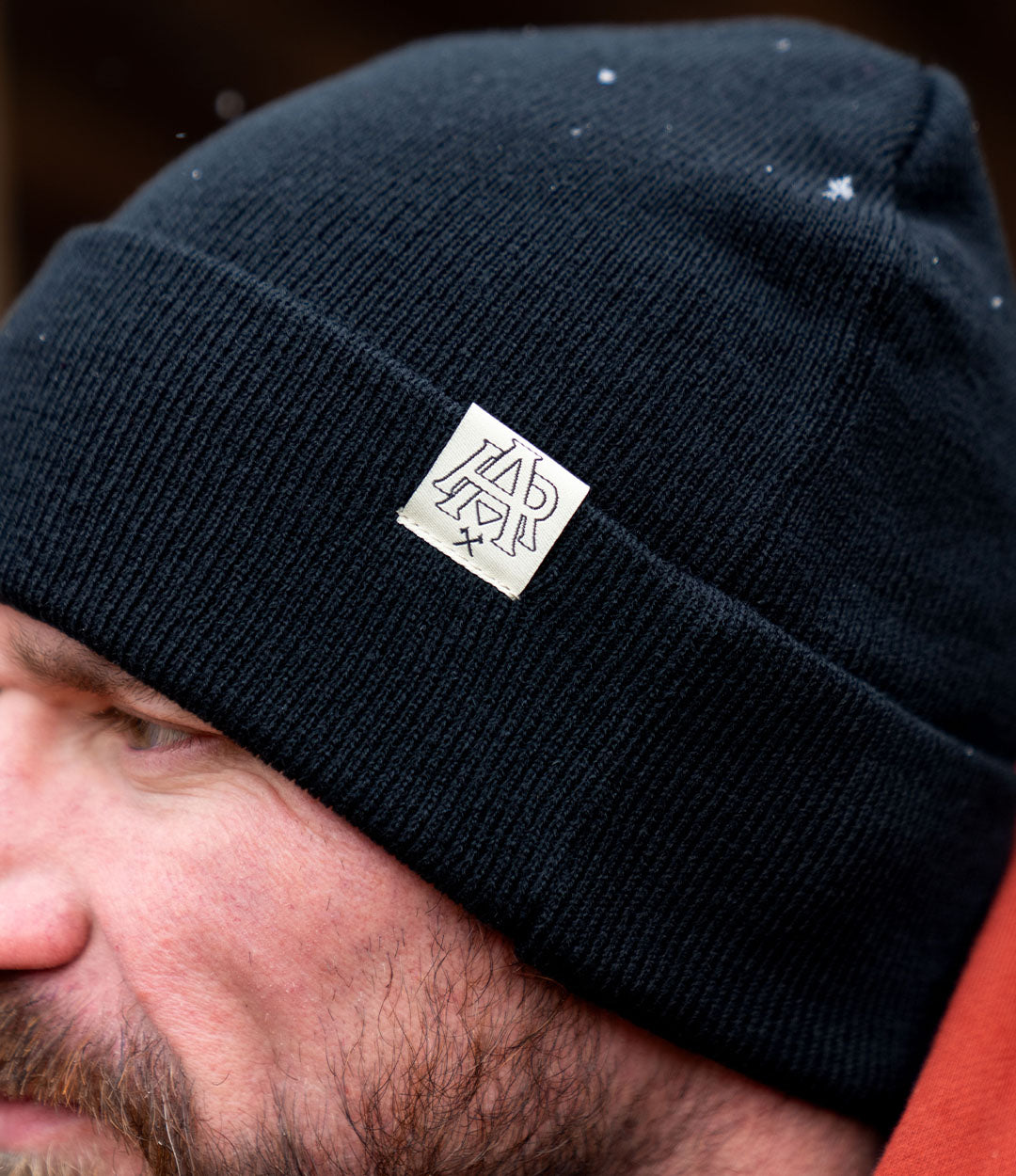 Beanie // Black Monogram