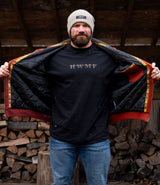 Sherpa Work Zip-Up // Burnt Rust