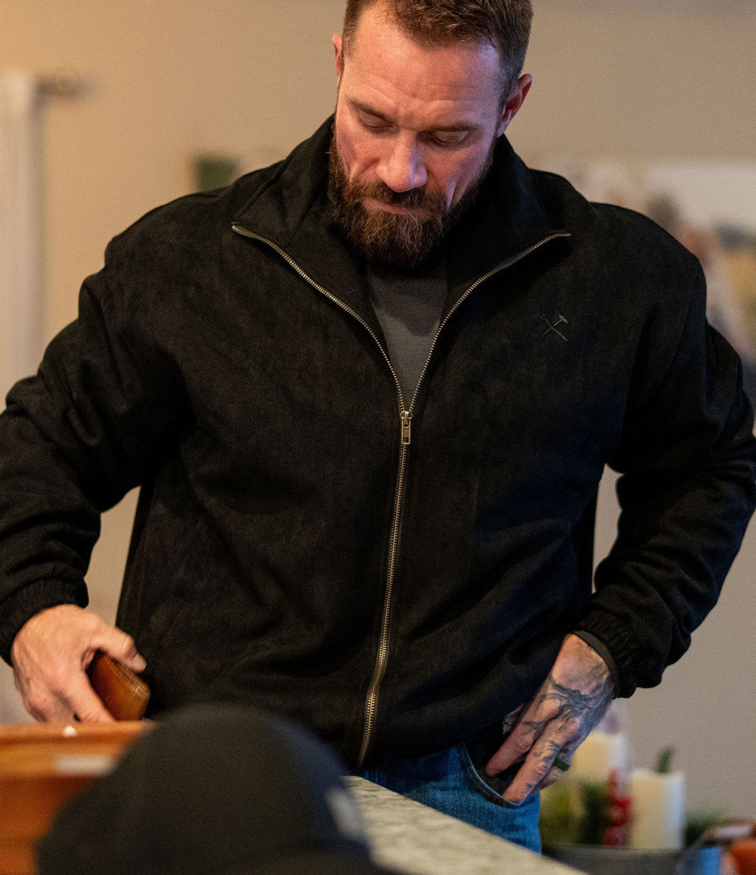 Gentleman's Jacket // Midnight Suede